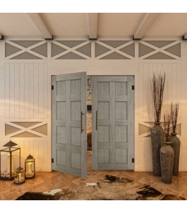 Pendeltür - Country Graueiche Model 60 - modernes Zuhause