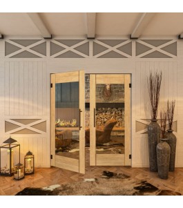 Pendeltür - Country Sonoma Eiche Model 11 - modernes Zuhause