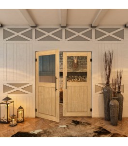 Pendeltür - Country Sonoma Eiche Model 22 - modernes Zuhause