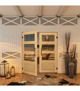 Pendeltür - Country Sonoma Eiche Model 32 - modernes Zuhause