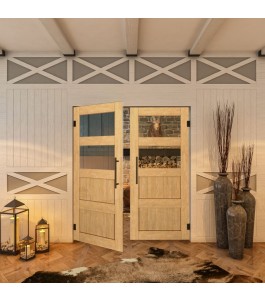 Pendeltür - Country Sonoma Eiche Model 33 - modernes Zuhause