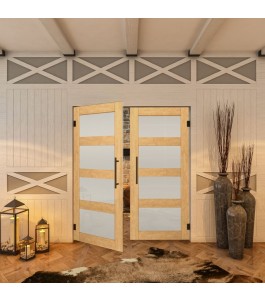 Pendeltür - Country Sonoma Eiche Model 35 - modernes Zuhause
