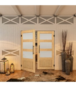 Pendeltür - Country Sonoma Eiche Model 36 - modernes Zuhause
