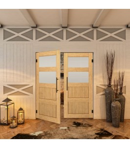 Pendeltür - Country Sonoma Eiche Model 37 - modernes Zuhause
