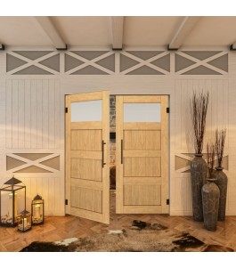 Pendeltür - Country Sonoma Eiche Model 38 - modernes Zuhause