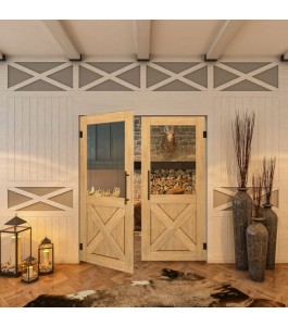 Pendeltür - Country Sonoma Eiche Model 52 - modernes Zuhause