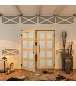 Pendeltür - Country Sonoma Eiche Model 64 - modernes Zuhause