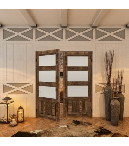Pendeltür - Country Altholz Astig Model 37-modernes Zuhause