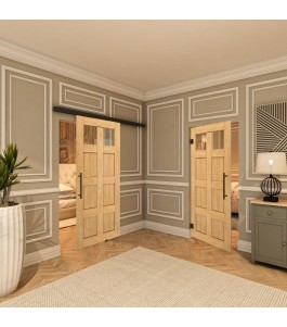 Pendeltür - Country Sonoma Eiche Model 63 - modernes Zuhause