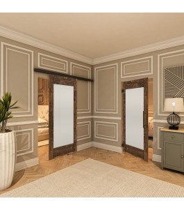 Pendeltür - Country Altholz Astig Model 13-modernes Zuhause