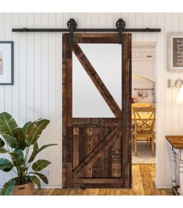 Glasschiebetür BARN-LINE - Country Altholz Astig Model 43
