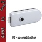 Glastürbeschlag OLIVER SET - Aluminium Glastürbeschlag OLIVER SET - Aluminium