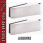 Glastürbeschlag OLIVER SET - Aluminium Glastürbeschlag OLIVER SET - Aluminium