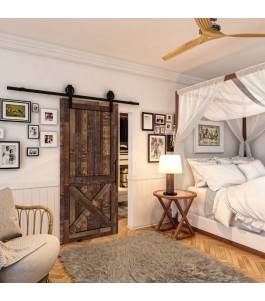 Glasschiebetür BARN-LINE - Country Altholz Astig Model 50