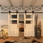 Glasschiebetür BARN-LINE - Country Astkiefer Modell 33 Glasschiebetür BARN-LINE - Country Astkiefer Modell 33