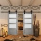 Glasschiebetür BARN-LINE - Country Graueiche Modell 36 Glasschiebetür BARN-LINE - Country Graueiche Modell 36