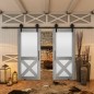Glasschiebetür BARN-LINE - Country Graueiche Modell 53