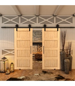 Glasschiebetür BARN-LINE - Country Sonoma Eiche Model 30
