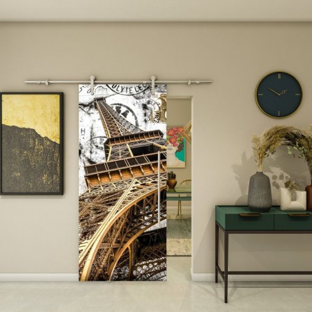 Glasschiebetür PIPE-LINE - Fotoprint Model 211