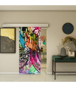 Glasschiebetür ECO-LINE - Fotoprint Model 1-modernes Zuhause