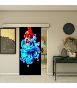 Glasschiebetür ECO-LINE - Fotoprint Model 3-modernes Zuhause
