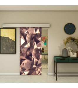 Glasschiebetür ECO-LINE - Fotoprint Model 4-modernes Zuhause