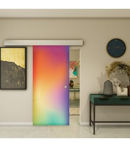 Glasschiebetür ECO-LINE - Fotoprint Model 5-modernes Zuhause