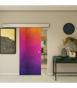 Glasschiebetür ECO-LINE - Fotoprint Model 7-modernes Zuhause