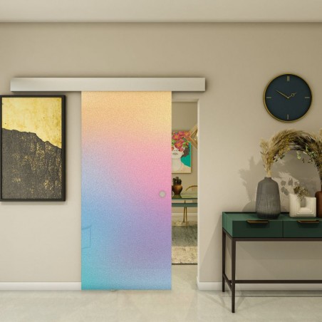Glasschiebetür ECO-LINE - Fotoprint Model 8-modernes Zuhause