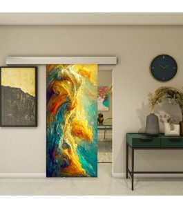 Glasschiebetür ECO-LINE - Fotoprint Model 9-modernes Zuhause