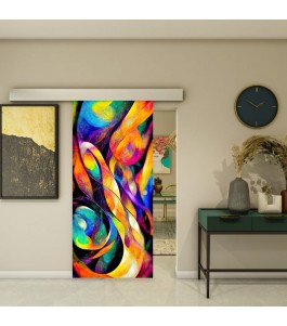 Glasschiebetür ECO-LINE - Fotoprint Model 14
