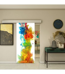 Glasschiebetür ECO-LINE - Fotoprint Model 20