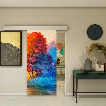 Glasschiebetür ECO-LINE - Fotoprint Model 25