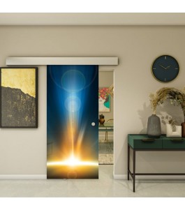 Glasschiebetür ECO-LINE - Fotoprint Model 28