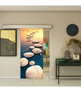 Glasschiebetür ECO-LINE - Fotoprint Model 37