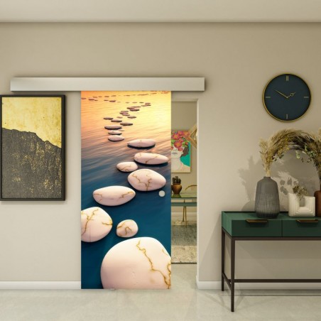 Glasschiebetür ECO-LINE - Fotoprint Model 37