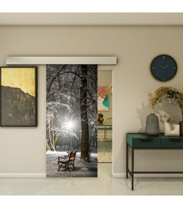 Glasschiebetür ECO-LINE - Fotoprint Model 46