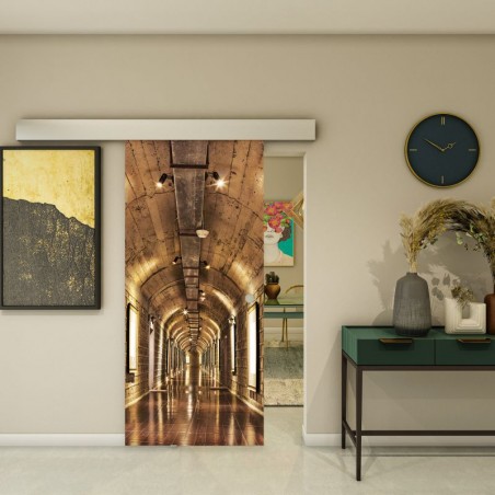Glasschiebetür ECO-LINE - Fotoprint Model 48