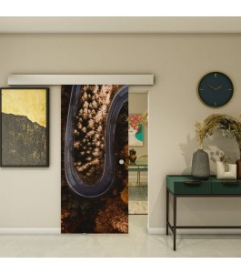 Glasschiebetür ECO-LINE - Fotoprint Model 61