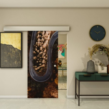 Glasschiebetür ECO-LINE - Fotoprint Model 61