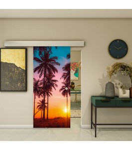 Glasschiebetür ECO-LINE - Fotoprint Model 63