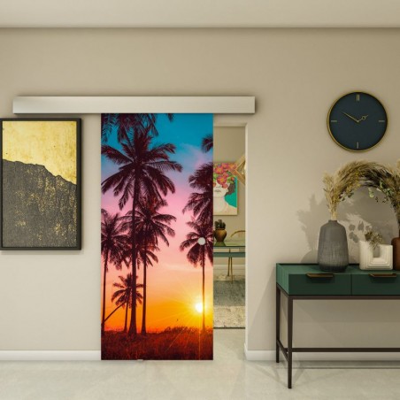 Glasschiebetür ECO-LINE - Fotoprint Model 63