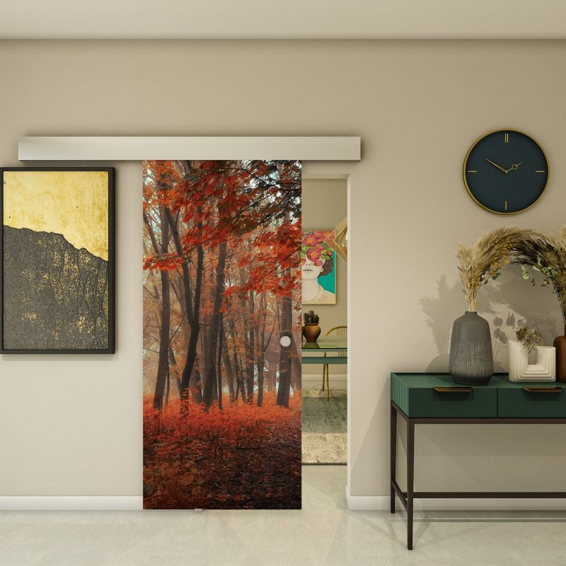 Glasschiebetür ECO-LINE - Fotoprint Modell 67