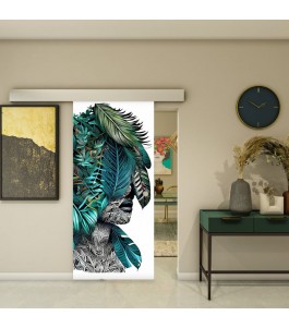 Glasschiebetür ECO-LINE - Fotoprint Model 80