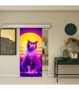 Glasschiebetür ECO-LINE - Fotoprint Model 84