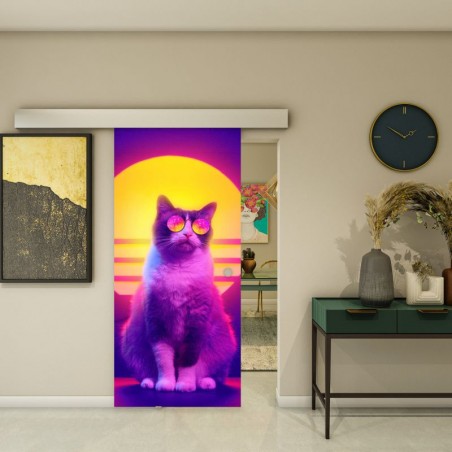 Glasschiebetür ECO-LINE - Fotoprint Model 84