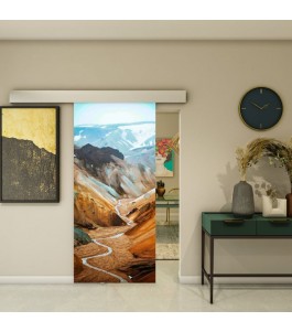 Glasschiebetür ECO-LINE - Fotoprint Model 122