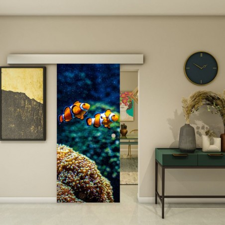 Glasschiebetür ECO-LINE - Fotoprint Model 123