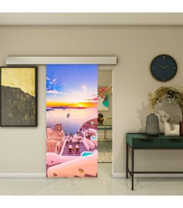 Glasschiebetür ECO-LINE - Fotoprint Model 125