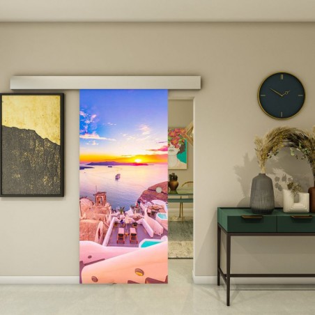 Glasschiebetür ECO-LINE - Fotoprint Model 125